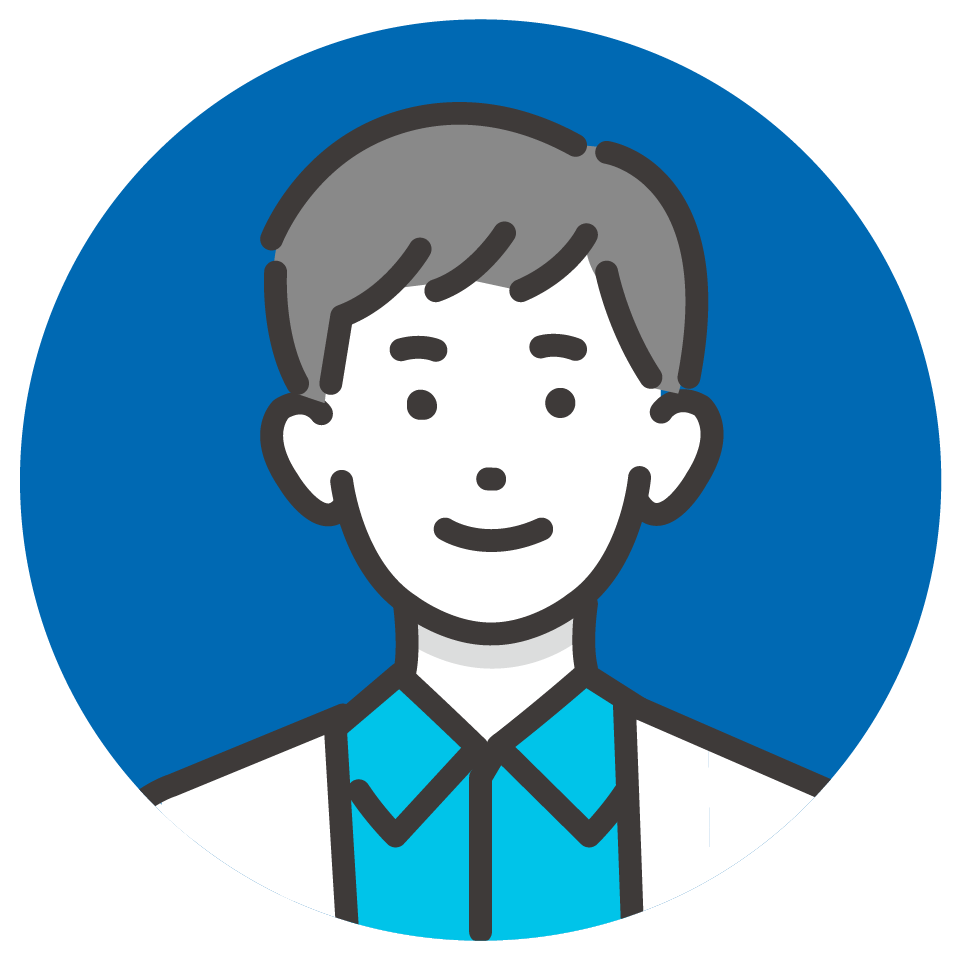 自営業の男性のアイコン